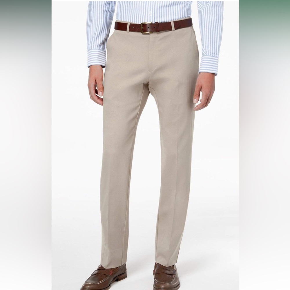 EUC Tommy Hilfiger Men's Modern-Fit Comfort Stretch Performance Pant 31x30 Khaki